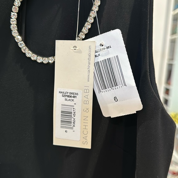 Sachin and Babi black cocktail dress - Picture 3 of 5